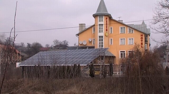 Бытовая СЭС 20 кВт на Буковине