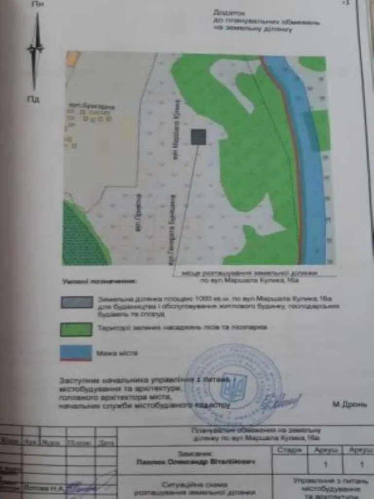 Ділянка — Вакуленці