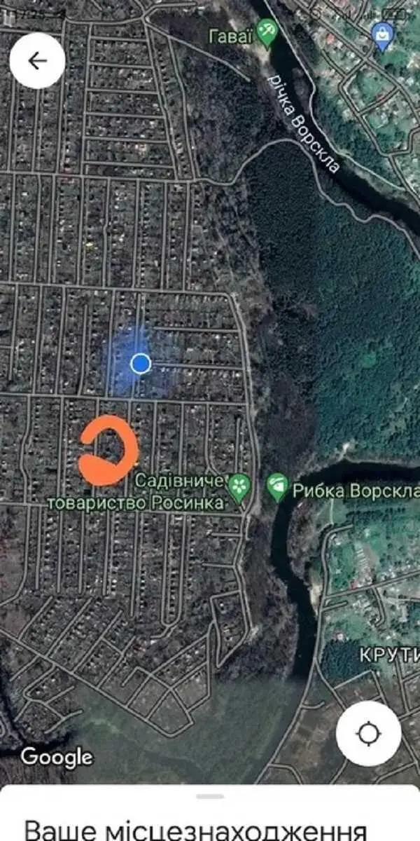 Ділянка — Вороніна / Затишне