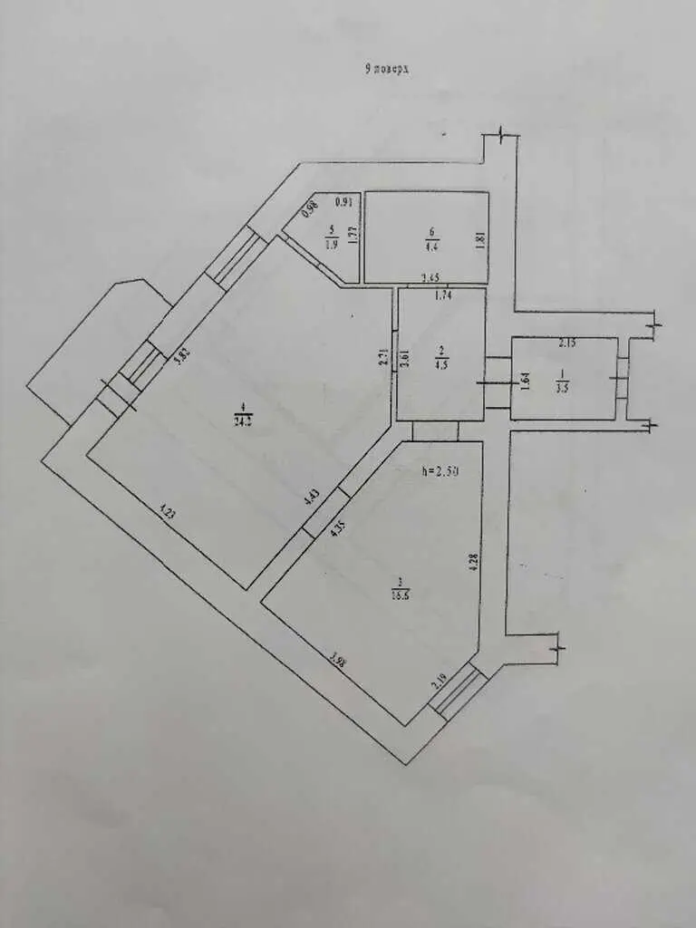 Квартира · 4+ кімнати — Огнівка