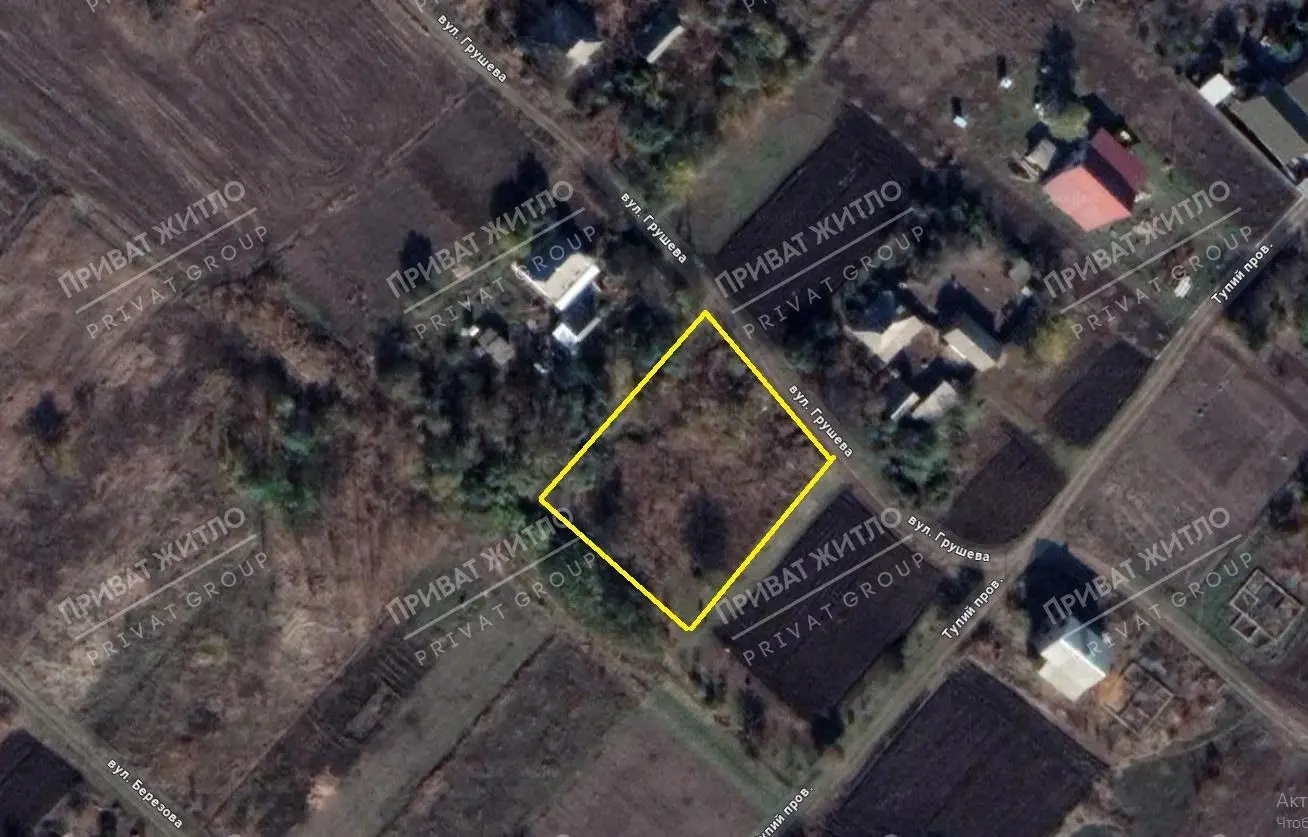 Земельна ділянка в с. Андріївка