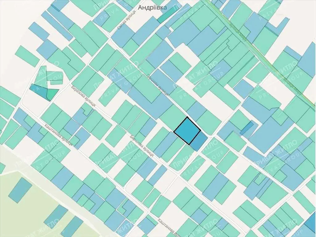 Земельна ділянка в с. Андріївка