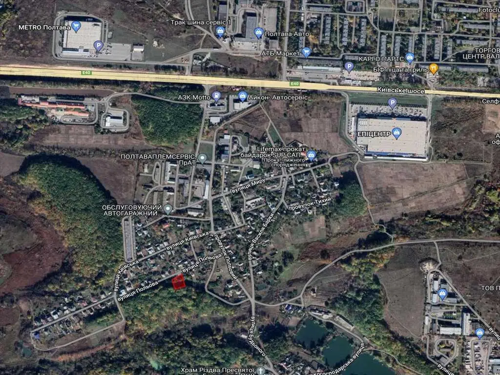 Полтава, Участок, Горбаневка