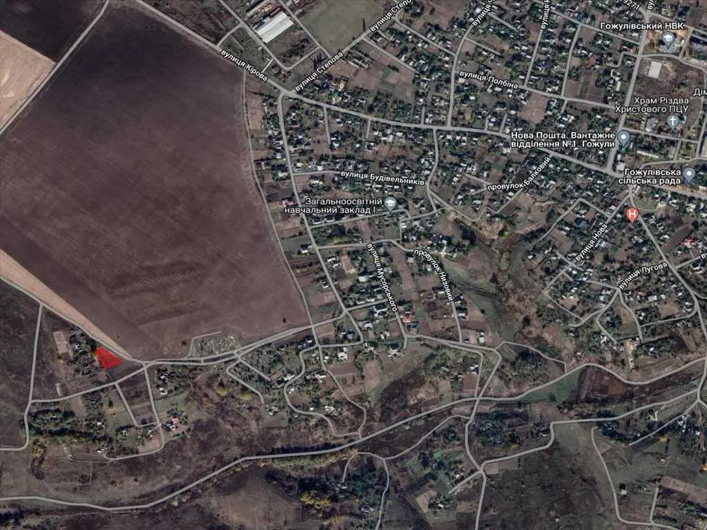 Продам велику ділянку в Гожулах. Полтава