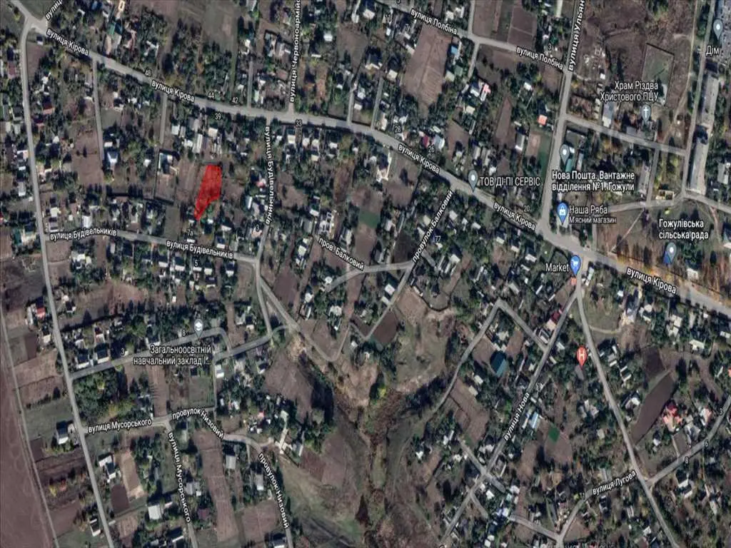 Гожули, 20 соток під житлову забудову