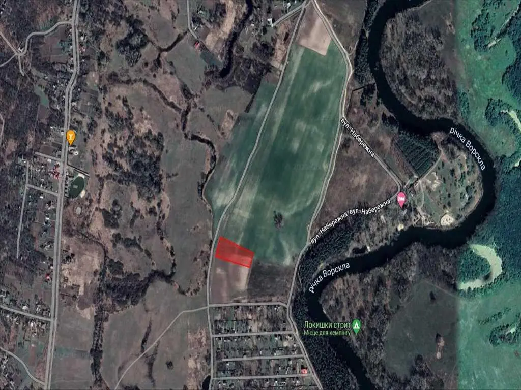 Ділянка біля річки в Кротенках – природа та комфорт поруч!