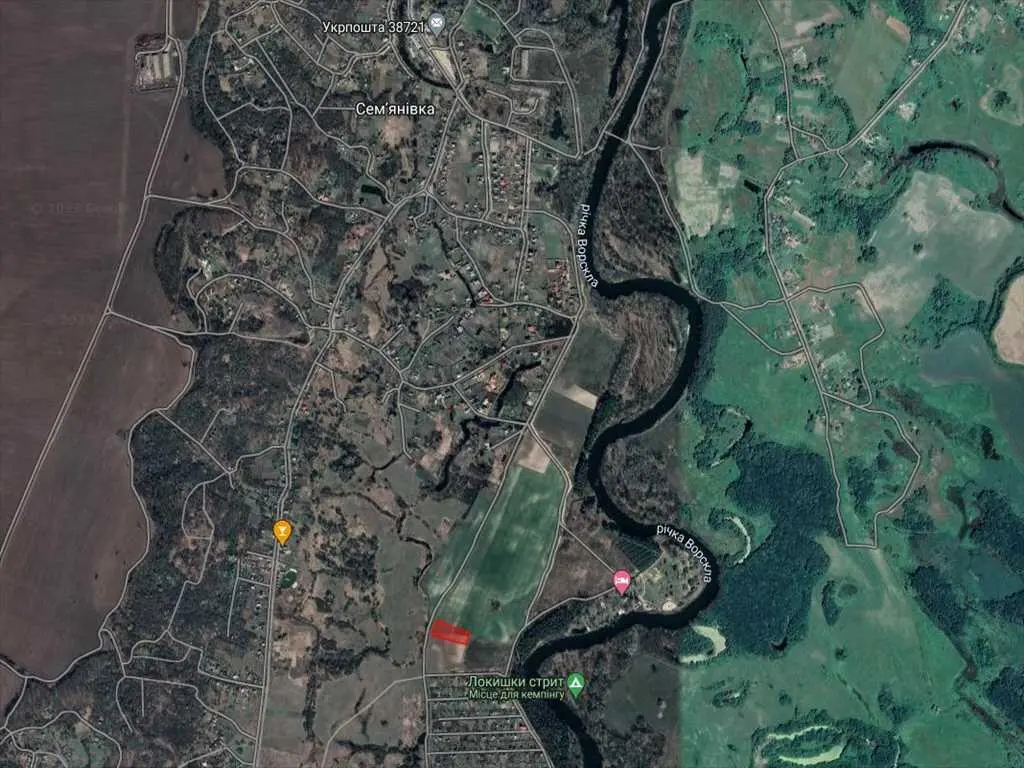 Ділянка біля річки в Кротенках – природа та комфорт поруч!