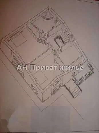 Кирпичный недостроенный дом  в районе Институте связи
