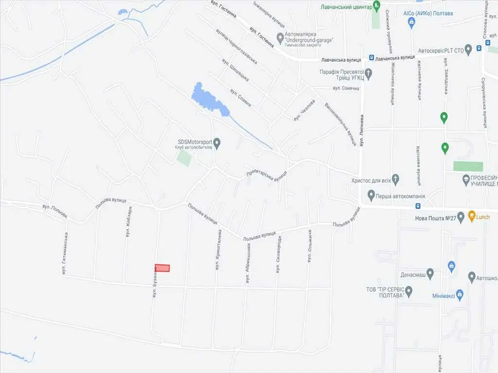 Продам участок р-н ГРЛ ул. Полевая, Полтава.