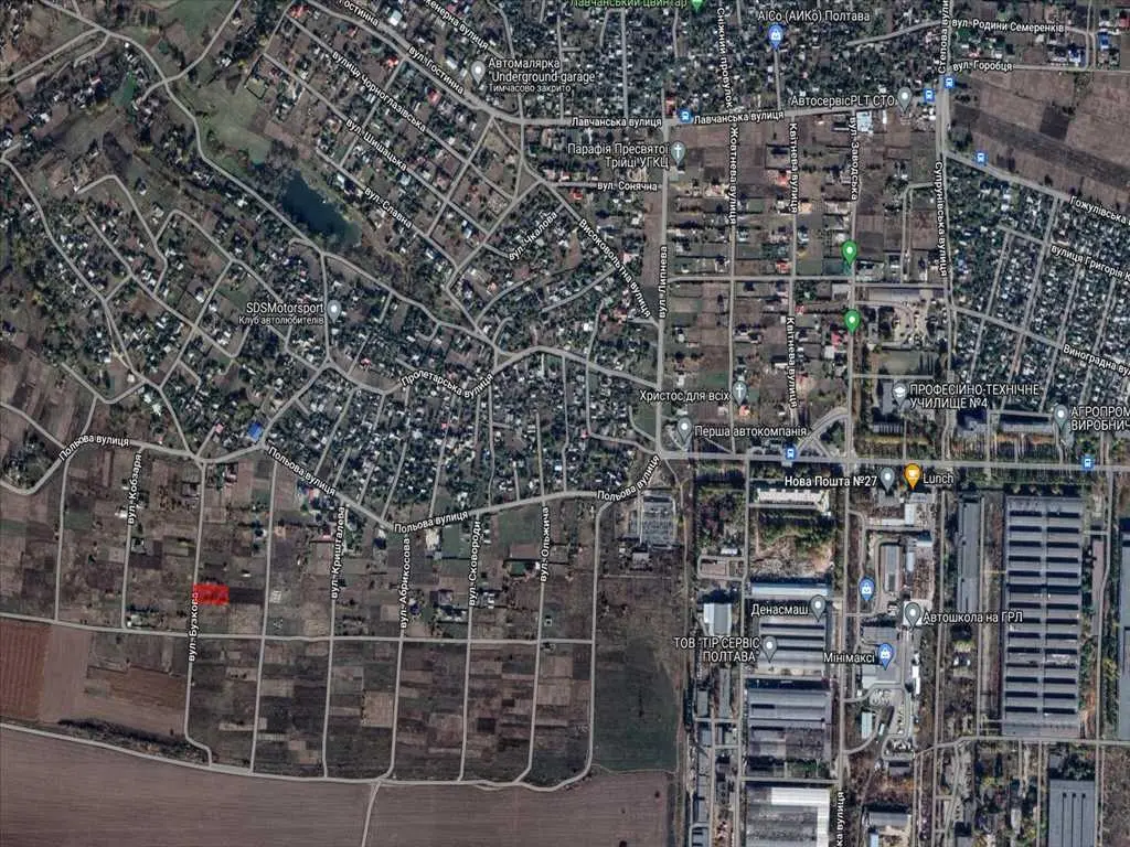 Продам участок р-н ГРЛ ул. Полевая, Полтава.