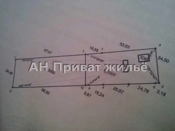 Будинок 52м.кв. із земельною ділянкою 55 соток.