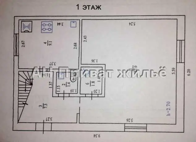 Відмінна частина будинку у центрі Полтави
