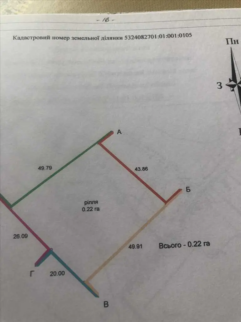 Земельна ділянка в селі Коломацьке