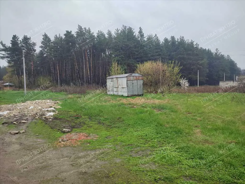 Земельна ділянка з виходом до соснового лісу. 