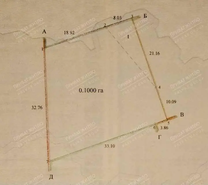 Земельна ділянка з виходом до соснового лісу. 