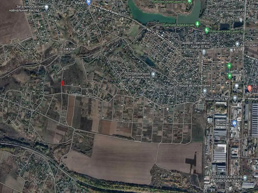 Земельна ділянка в живописному місці