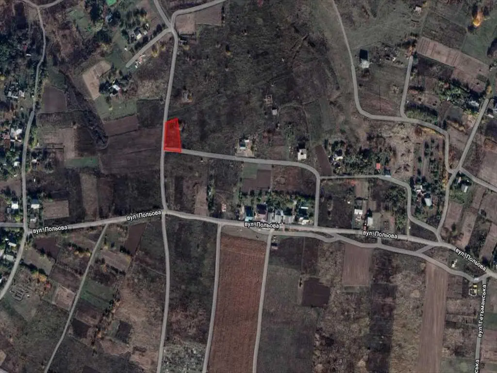 Земельна ділянка в живописному місці