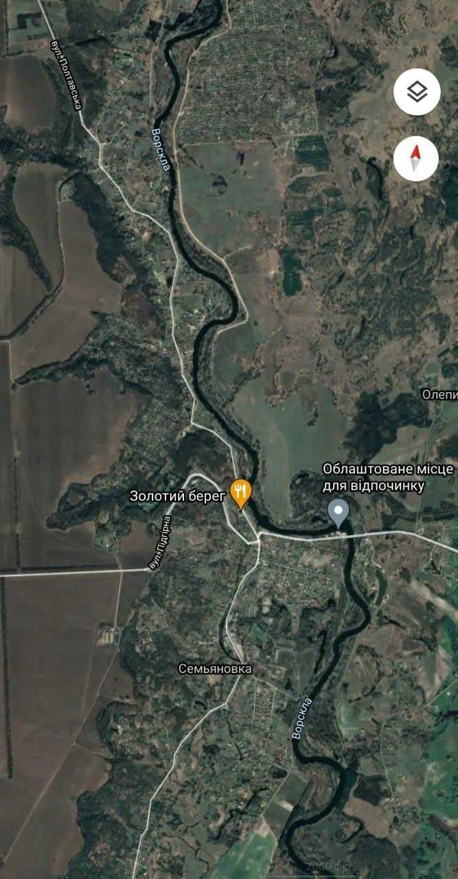 Ділянка для дачі поряд з річкою!