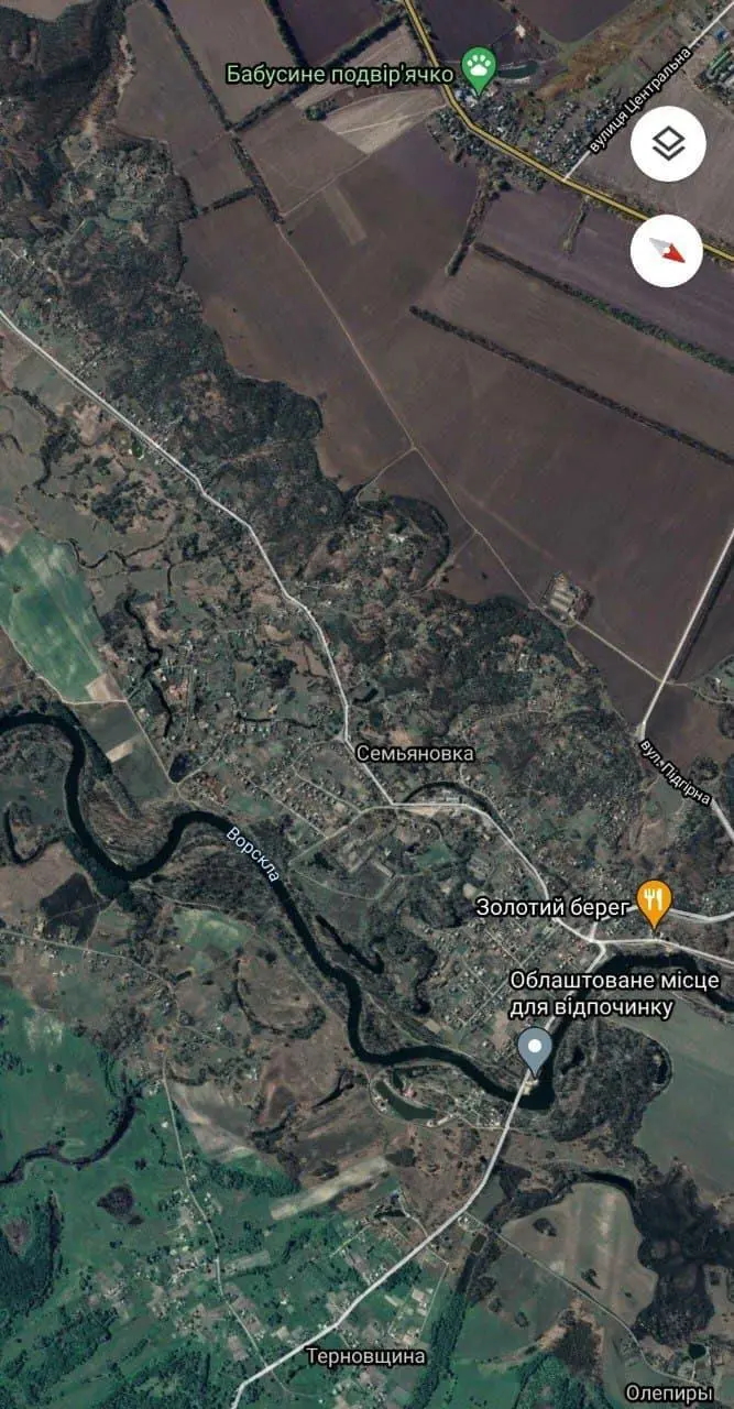 Ділянка для дачі поряд з річкою!