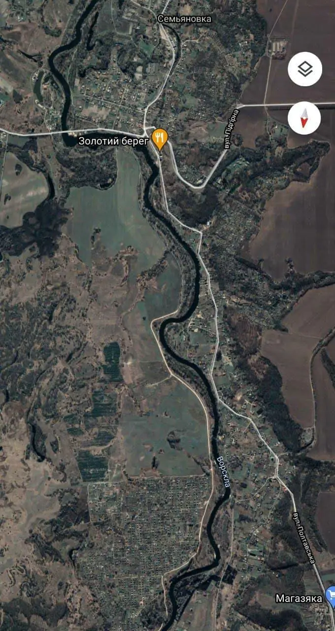 Ділянка для дачі поряд з річкою!