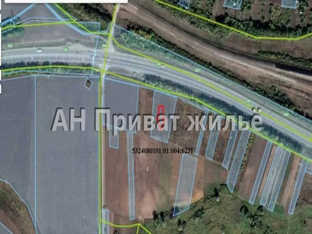 Земля біля траси Київ -Харків - 58 соток для бізнесу.