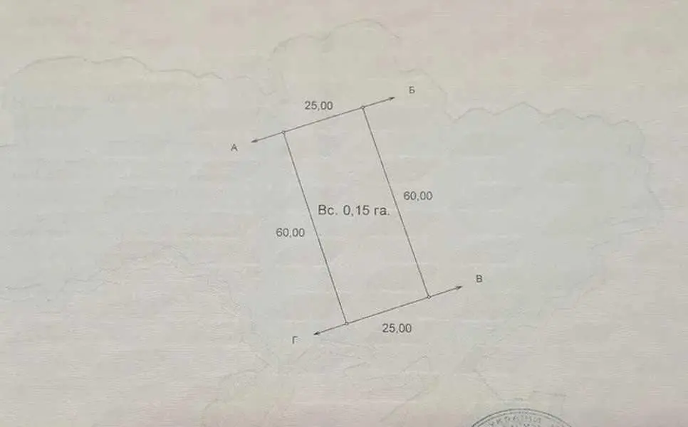 Земельна ділянка в мальовничому перемісті Полтави. 