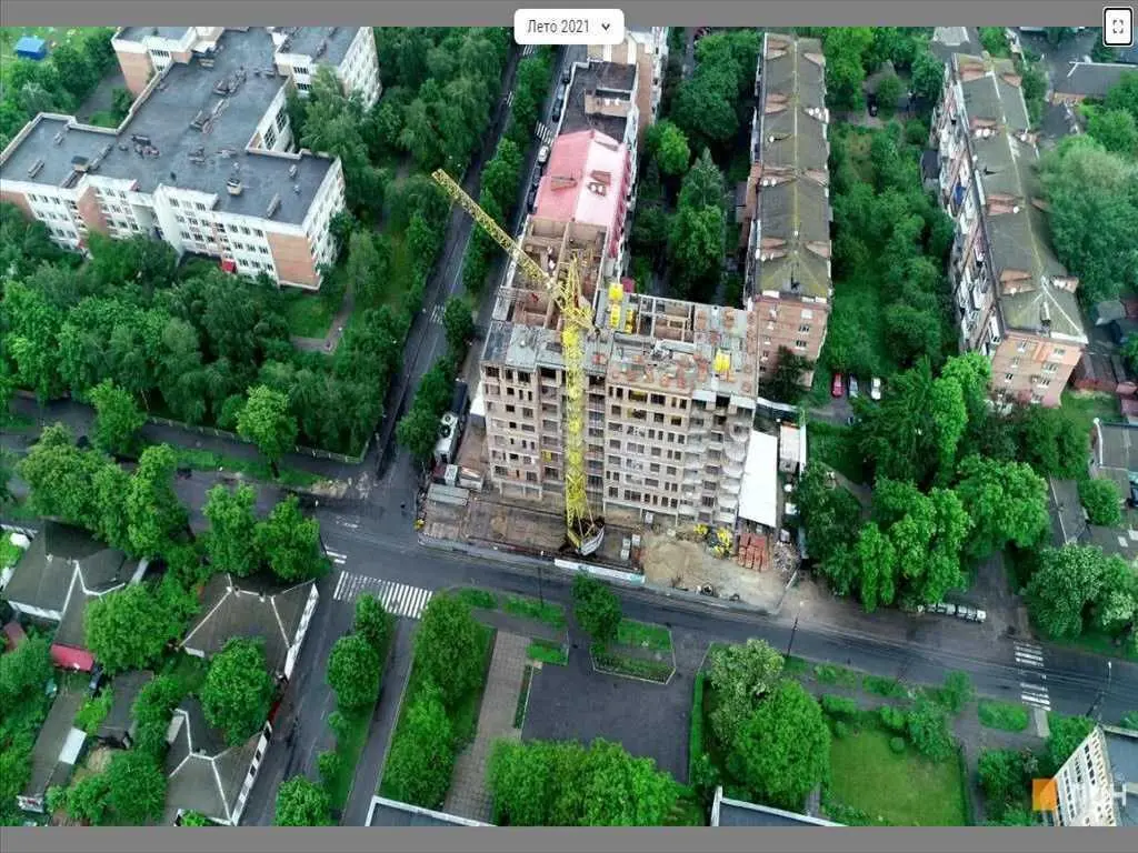 Продаж новобудови в центральній частині міста.