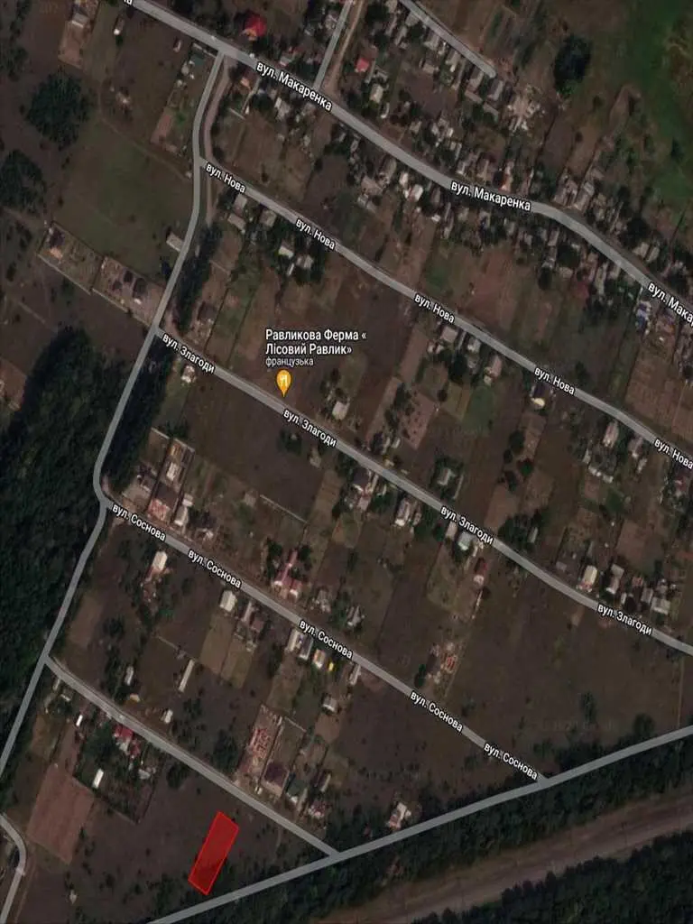 Ділянка в Терентіївкі