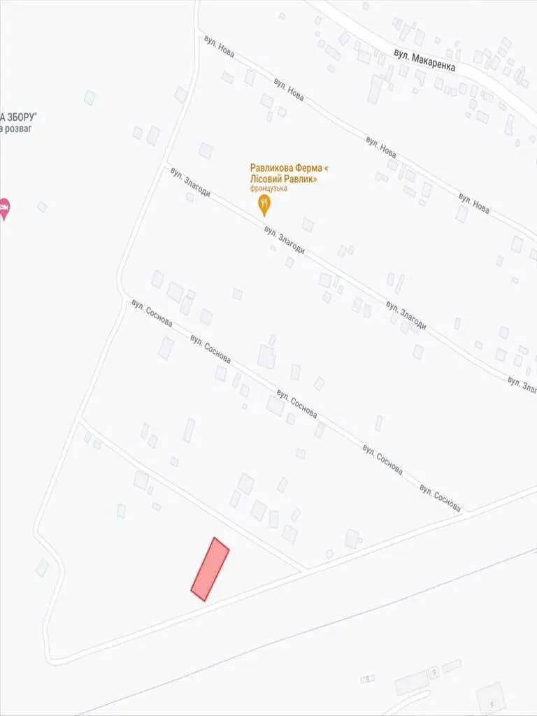 Ділянка в Терентіївкі