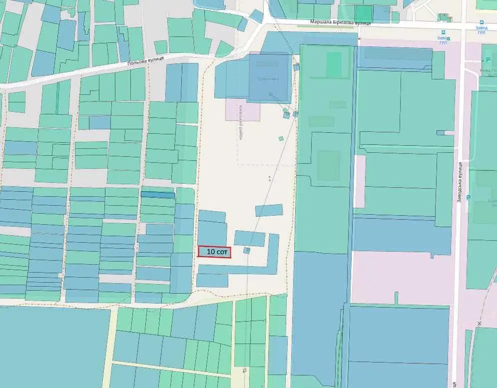 Найдешевша ділянка в районі міста, що розвивається!