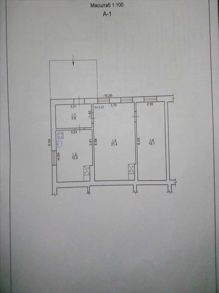 Частина будинку у Тернівщині