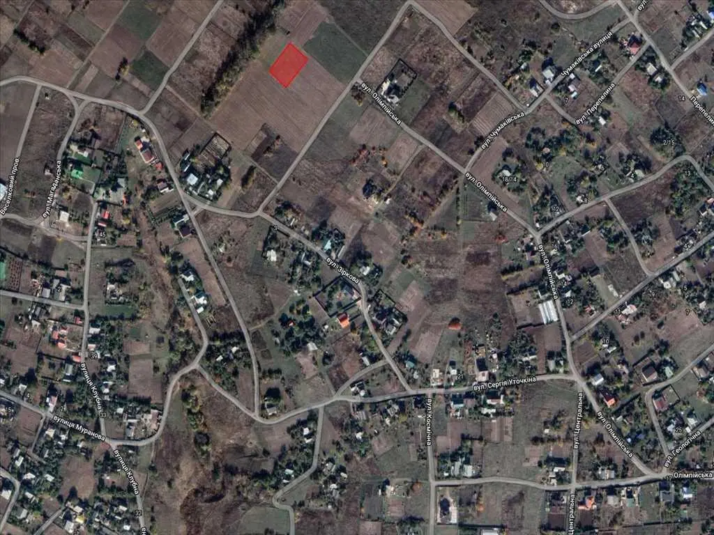 Земельна ділянка в тихому місці! 