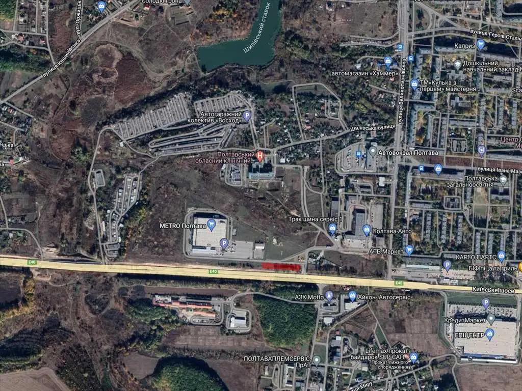 Ділянка над трасою, готова для бізнесу!