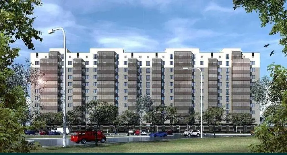 Простора квартира в новому цегляному будинку з видом на парк!