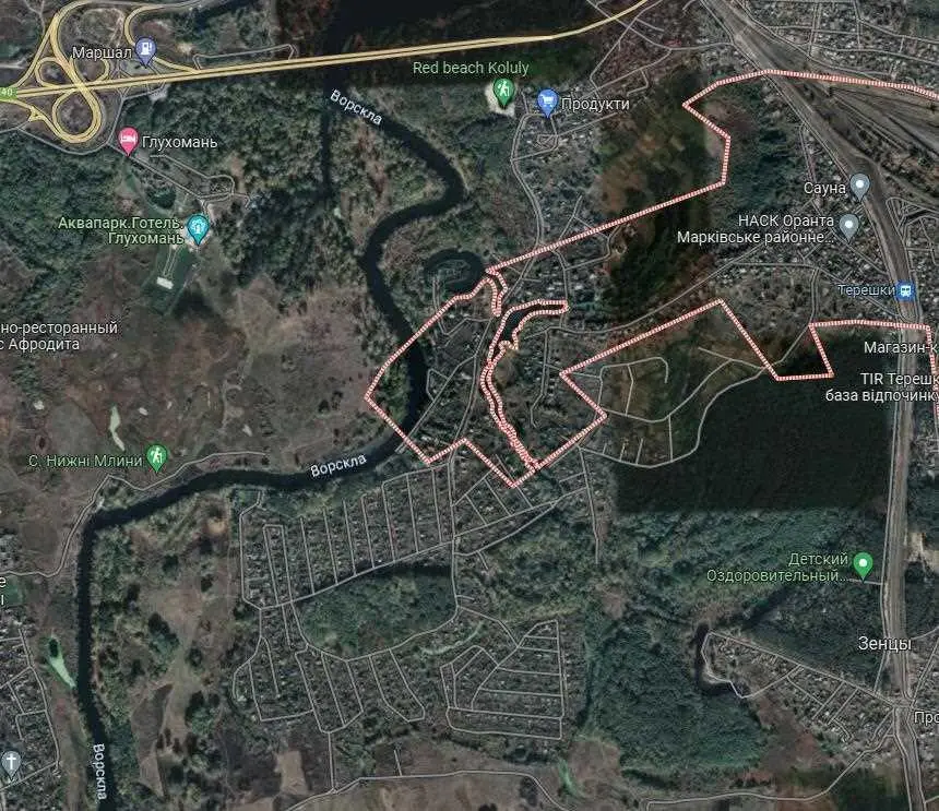 Ділянка для дачних потреб та  відпочинку.