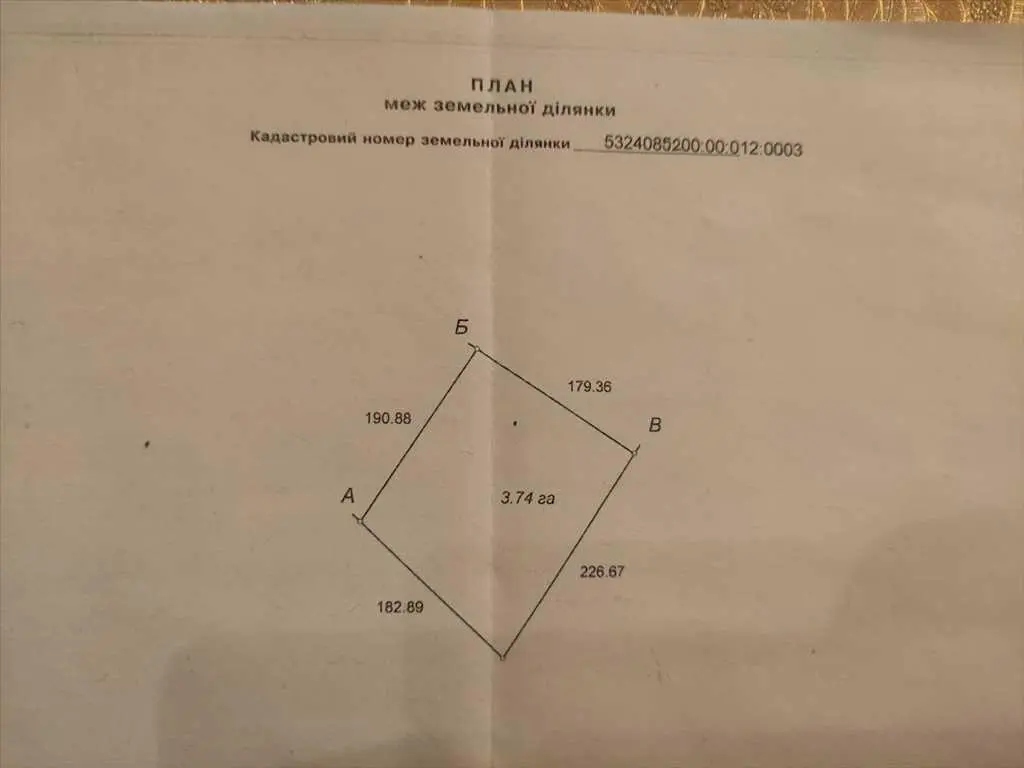 Земельна ділянка під бізнес