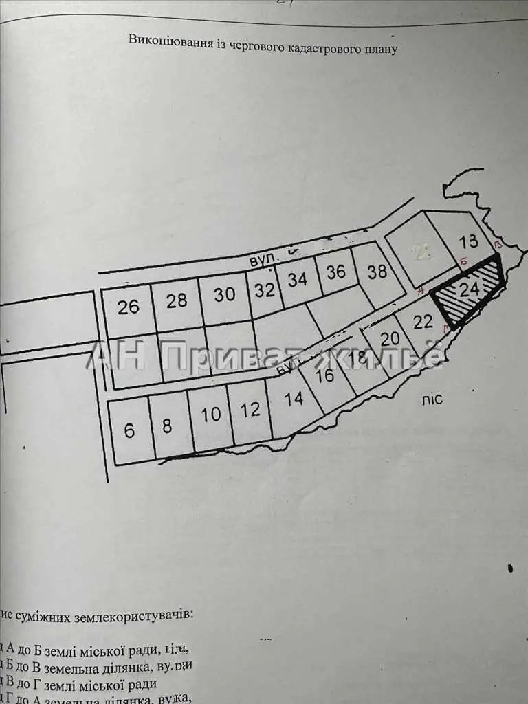 Продаж земельної ділянки на околиці м. Полтава