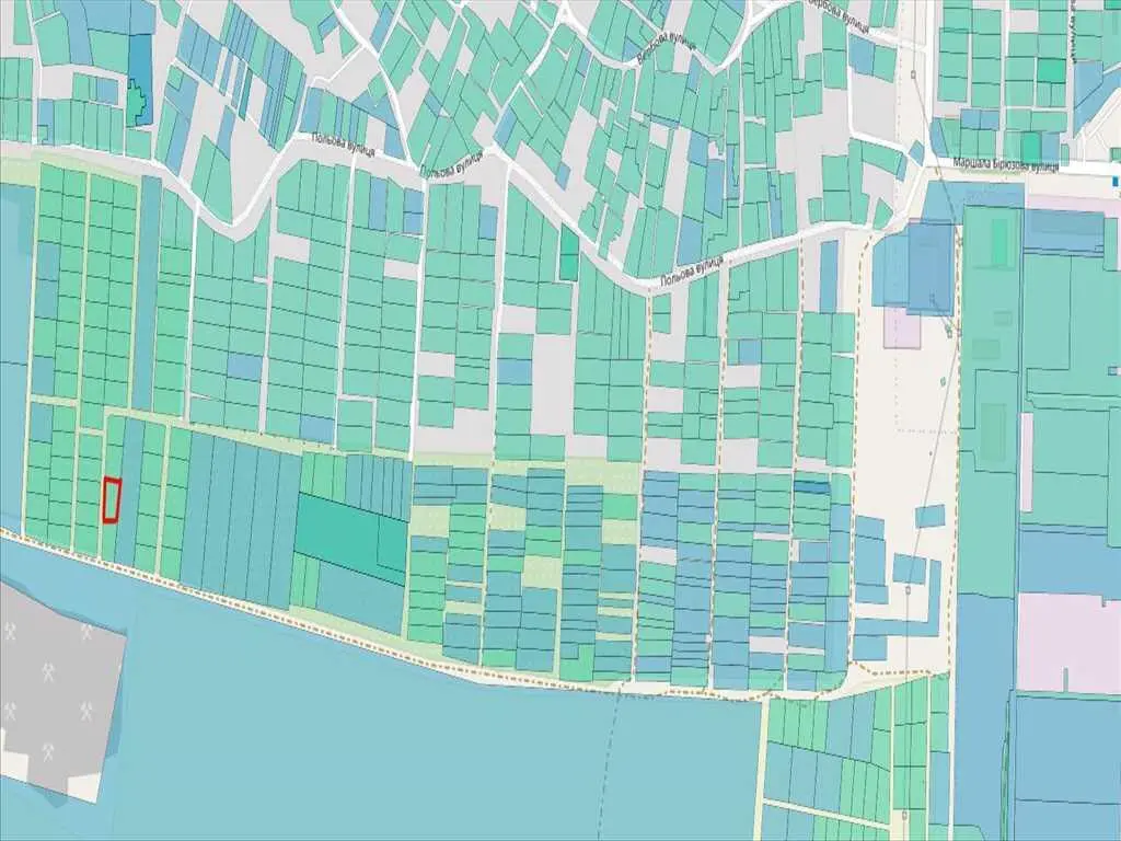 Ділянка під забудову в Гожулах.