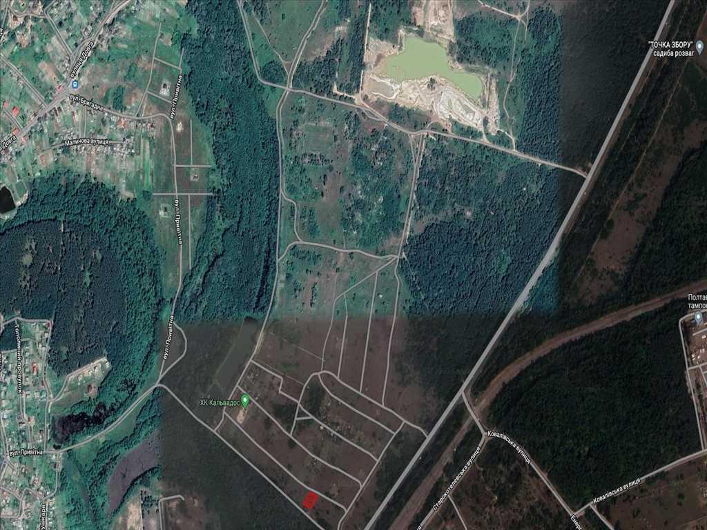 Ділянки поміж соснових насаджень, межа міста!