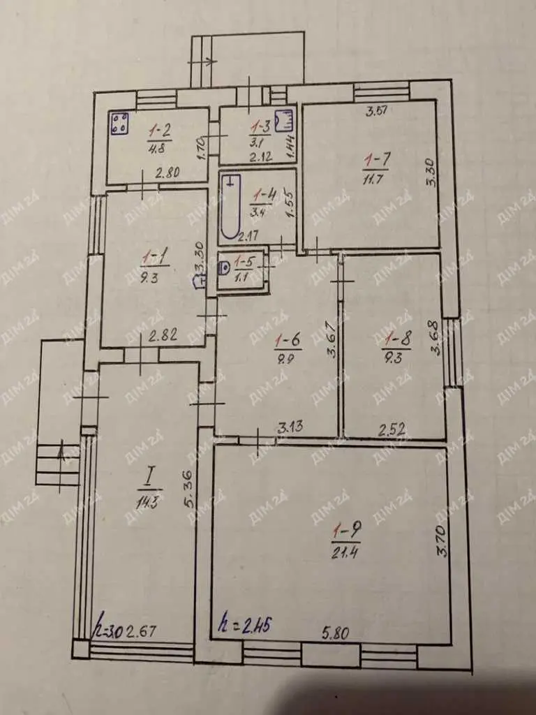 

Будинок із земельною ділянкою 1 га, неподалік від міста Решетилівка