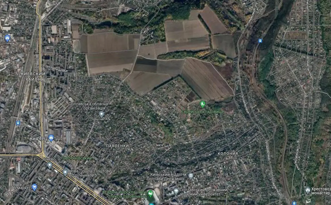 Ділянка в районі Дослідного поля