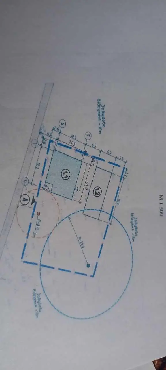 Земельна ділянка під забудову