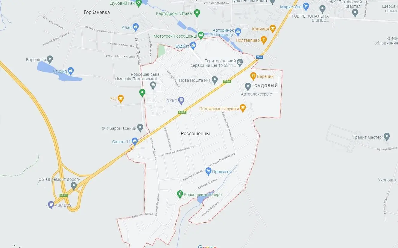 Частина будинку та велика земельна ділянка, Горбанівка