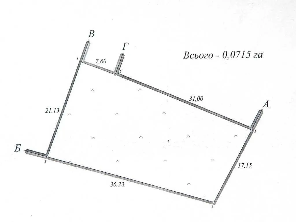  Пропонуємо земельну ділянку 7 соток