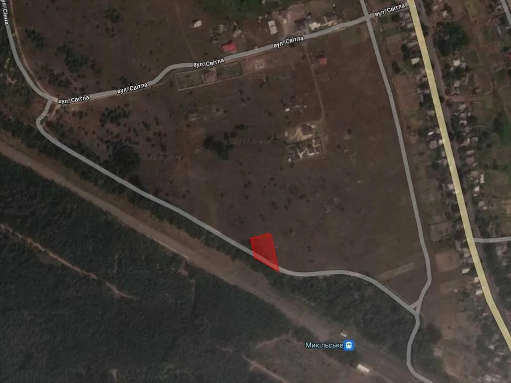 Ділянка в перспективному місці! 