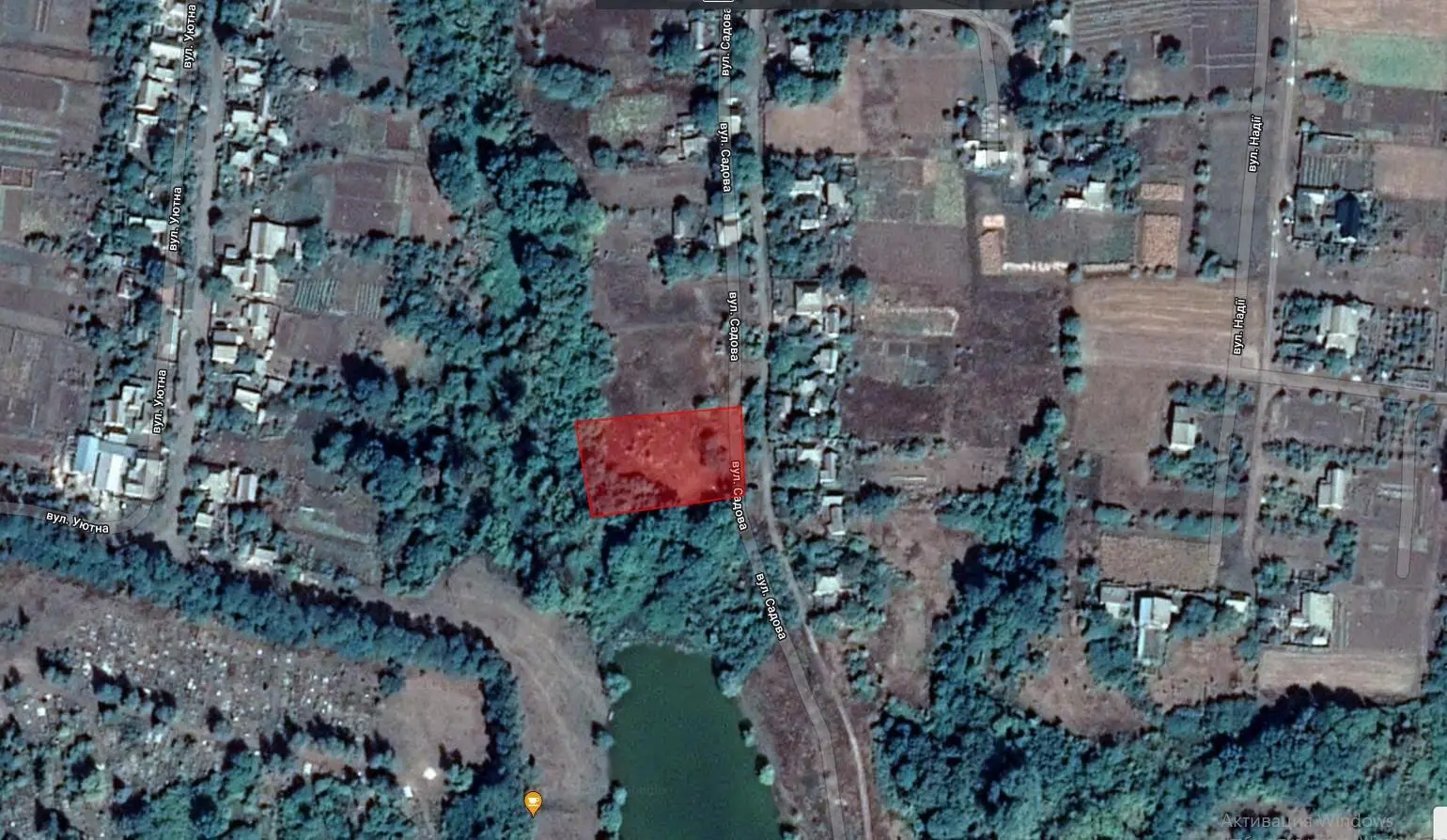 Ділянка 68 соток в с. Стасі