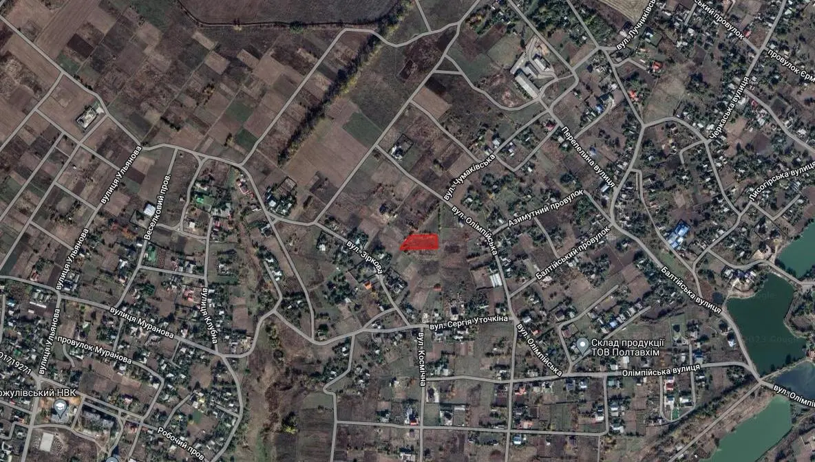 Продається ділянка в Рибцях. Полтава!