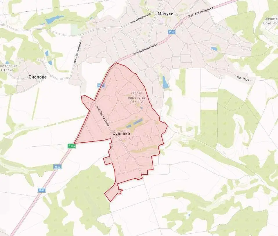 Земельна ділянка поруч з лісом в Судіївці.