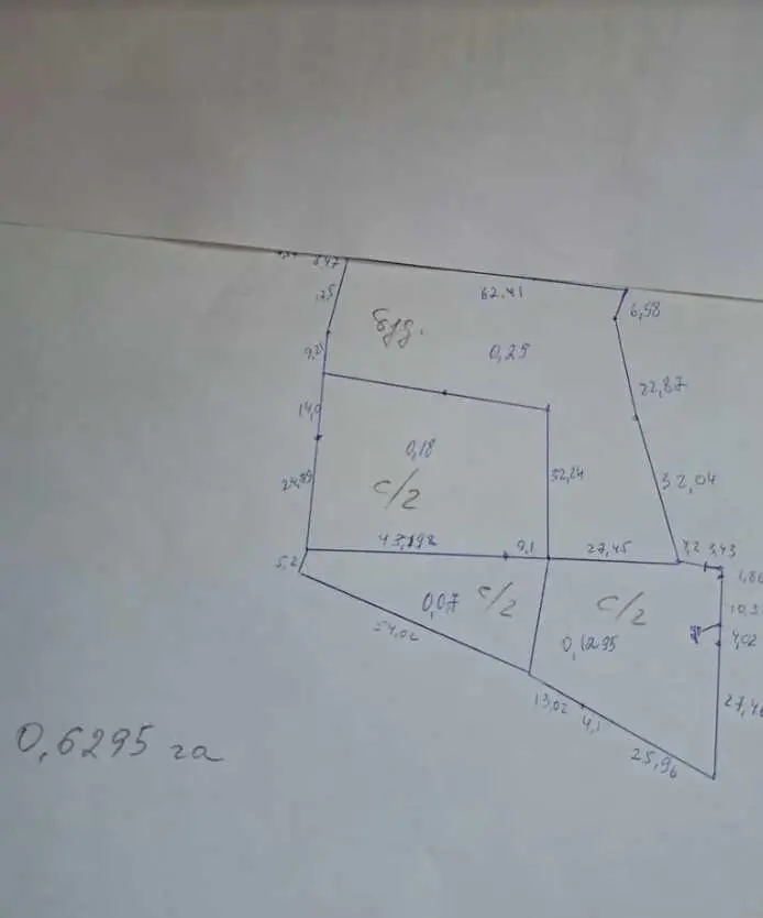 Велика ділянка під забудову чи бізнес