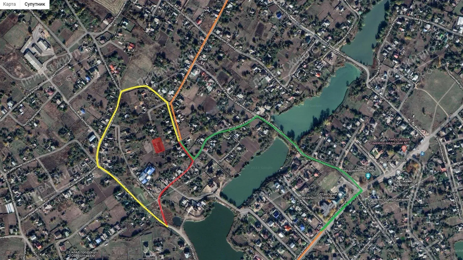 Ділянка готова для забудови! Рибці